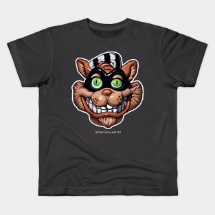 Cat Burglar Kids T-Shirt